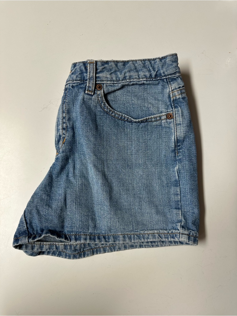 Old Navy Faded Blue Denim Jean Shorts